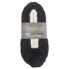 Ballerina Knit Pom Womens Plush Lined Cozy Non Slip Indoor Soft Slipper - Black, Medium - 3 of 4