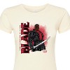 Women's - Marvel - Blade With Logo Fitted Graphic T-Shirt - 2 of 4