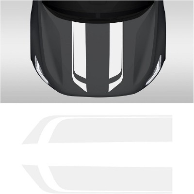 TruAIR Car Hood and Body Stripe Decal Sticker Universal Fit