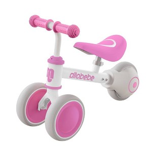 Allobebe Toddler Balance Ride-On Bike 3-Wheel 12-36 Months Adjustable Seat Quiet Wheels - 1 of 4