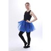 BellaSous Women’s Black Multi-Layered Tutu Skirt, Adult Costume and Dress-Up Skirt for Halloween- Black - 2 of 4