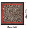 Allegra K Women's Animal Leopard Print Silk Like Square Scarves Neckerchief Bandana 1 Pc - 3 of 4