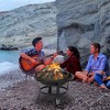 Karl Home | 21.65 in. Patio Round Iron Fire Pit with Lid - 3 of 3
