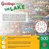 MasterPieces 500 Piece Jigsaw Puzzle - Greetings From The Lake - 15"x21" - 4 of 4