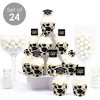Big Dot of Happiness Hello College Graduation Cupcake Decoration - Party Cupcake Wrappers and Treat Picks Kit - Set of 24 - 2 of 4