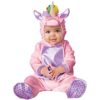 InCharacter Little Pink Unicorn Infant Costume, Small (6-12)