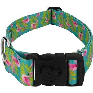 Country Brook Petz 1 1/2 Inch Deluxe Dog Collar - Critter Corner Collection - 1 of 4
