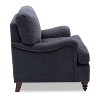 NicBex Polyester Accent Chair,Upholstered Living Room Chairs with Mid-Height Backrest and English Roll Arm,Accent Chairs for Living Room - 4 of 4