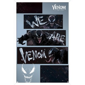 Trends International Marvel Venom: Let There be Carnage - We Are Venom Bars Framed Wall Poster Prints - 1 of 4