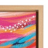 Sylvie Brush Strokes 90 by Jessi Raulet of Ettavee Framed Wall Canvas - Kate & Laurel All Things Decor - 3 of 4