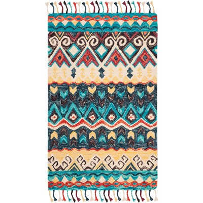 Aspen Apn137 Hand Tufted Area Rug - Blue/red - 3'x5' - Safavieh. : Target