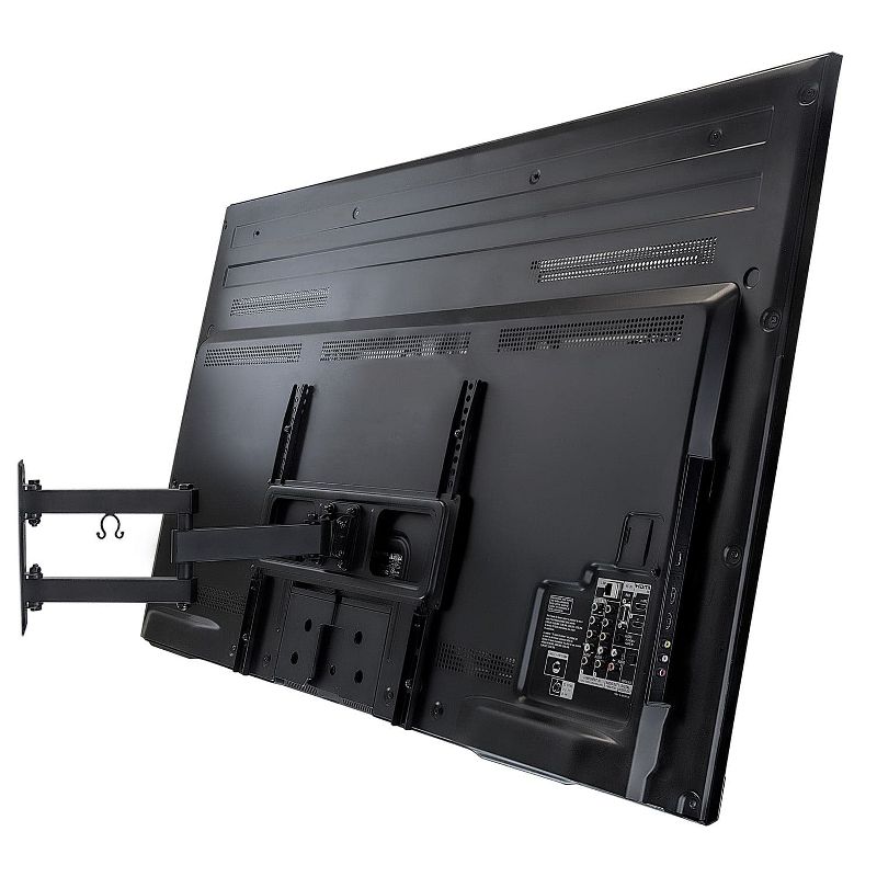 Mount-It! Full Motion TV Wall Mount | Swivel and Articulating Flat Screen TV Bracket for 26 - 55 in. | Arm Extension up to 17 in. | 77 Lbs. Capacity, 2 of 9