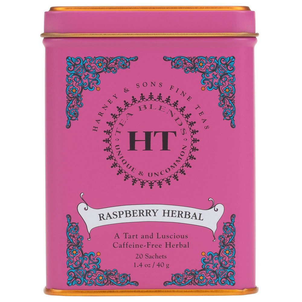 Harney & Sons Raspberry Herbal Tea Sachets- 20ct