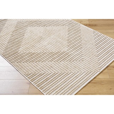 Hauteloom Briana Brown Washable Area Rug