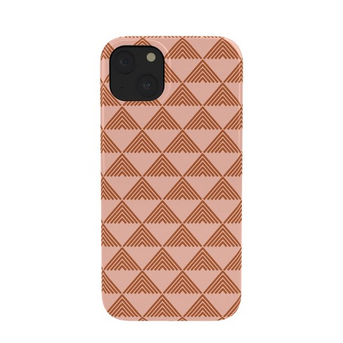 June Journal Triangular Lines in Terracotta Snap iPhone Case - Society6 - image 1 of 1