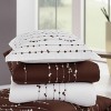 Egyptian Linens Ellis Embroidered 3-Piece Duvet Cover Sets - 2 of 4
