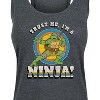 Women's - Teenage Mutant Ninja Turtles - Trust Me, I'm A Ninja Graphic Racerback Tank - 2 of 4