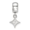 Black Bow Jewelry Sterling Silver Furman Paladins NCAA Bead Charm - 2 of 4