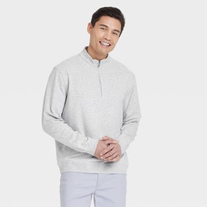 Men's Comfort Wear 1/4 Zip Sweatshirt - Goodfellow & Co™ - 1 of 3