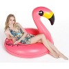 Jasonwell Giant Inflatable Flamingo Pool Float | Fast-Inflate Party Tube for Adults & Kids | Durable Summer Beach & Pool Lounge Raft - 4 of 4