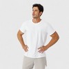 Anna-Kaci Active Men's Moisture-Wicking Short Sleeve T-Shirt with Soft Lightweight Fabric and Athletic Fit - 3 of 4
