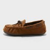 Toddler Boys' Carter Moccasin Slippers - Cat & Jack™ Chestnut - image 2 of 4