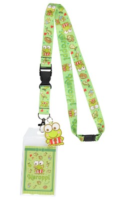 Surreal Entertainment Sanrio Hello Kitty And Keroppi Boba Tea Lanyards With Badge  Holders