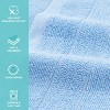 Arkwright Family Essentials Washcloths (Pack of 12), Soft Ring Spun Cotton, 12x12, Solid Color Options - 2 of 4