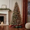 HomeRoots 8' Pre Lit Full Fir Christmas Tree With Decorations - 2 of 3