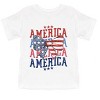 The Juniper Shop America Wave Stacked Coquette Toddler Short Sleeve Tee - 3 of 4