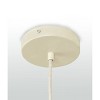 Calett Rattan Pendant Beige - Signature Design by Ashley: UL Listed, Dome-Shaped Ceiling Light Fixture - 4 of 4