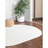 Unique Loom Solo Calabasas Solid Indoor Woven Area Rug - 4 of 4