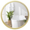 Americanflat 20" Framed Round Gold Mirror - Large Circle Mirror for Bathroom, Bedroom, Entryway, Living Room - 2 of 4