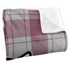 Texas Am Universitysan Antonio Campus Plaid Spirit Silky Touch Super Soft Throw Blanket 50x60 - 3 of 4