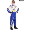 HalloweenCostumes.com XS   NASCAR Kids Chase Elliott New NAPA Uniform Costume | Officially Licensed Race Car Driver Jumpsuit, Blue/White/Yellow - image 3 of 4