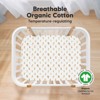 KeaBabies Mini Crib Sheets for Baby Girls, Boys, 2-Pack Soothe Pack and Play Sheets Fitted, Organic Pack N Play Mattress Sheet - 2 of 4