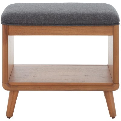 Solo Open Shelf Bench W/ Cushion  - Safavieh