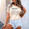 Nail Tech Definition T-Shirt, Funny Tee for Nail Hustler| OrnamentallyYou - 4 of 4