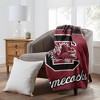 Sweet Home Collection NCAA South Carolina Gamecocks 46" x 60" Raschel Throw Blanket - 2 of 4