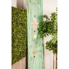 32" x 5" Metal Eclectic Buddha Windchime Brown - Olivia & May: Home Decor, Harmonious Melody, Indoor Use - 2 of 4