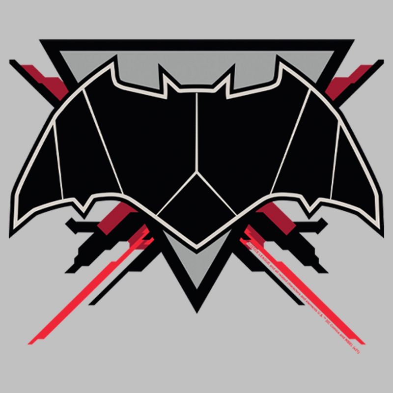 Women's Zack Snyder Justice League Batman Comic Logo T-Shirt, 2 of 5
