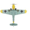 Messerschmitt Bf 109F-2 Fighter Aircraft "Escuadrilla Azul, Russia" (1942) Spanish Air Force 1/48 Diecast Model by Hobby Master - 4 of 4