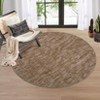 Machine Washable Area Rug With Non-Slip Backing Stain Resistant Easy Cleaning Indoor Carpet For Living Room Bed Dining Room Playroom Office - 3 of 4