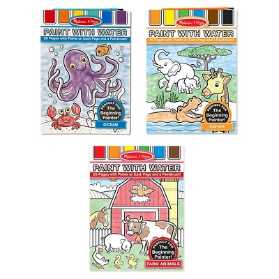  Disney Shop Paint with Water Books for Kids Bundle ~ 3