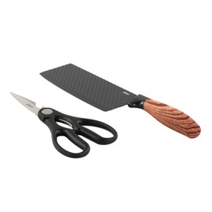 Oster Gunderson 2 Piece Black Stainless Steel Cutlery Set - 1 of 4