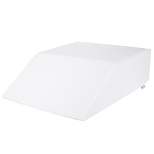 Fleming Supply Elevated Support Wedge Pillow Cushion - 20" x 26", White