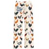 Collections Etc Rise and Shine Rooster Elasticized Waist Drawstring Lounge Pants - 2 of 3