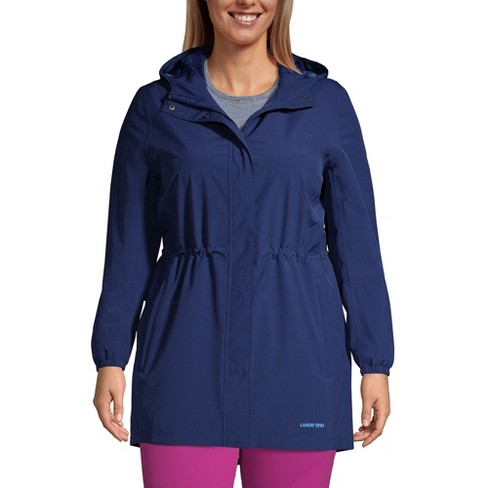 Lands end womens rain coats online