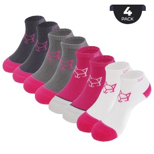 WULF - Women's Classic Ankle Socks - Multi Color pack of 4 - 1 of 4