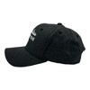 Ill Be On The Boat Hat Funny Sarcastic Fishing Graphic Baseball Cap - Crazy Dog Black Standard - image 3 of 4